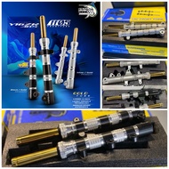 JL Y16ZR ABS Y16ZR V2 ESPADA CNC FRONT FORK LOWER 1.5MM FF05 BLACK GOLD SILVER GOLD CNC FORK