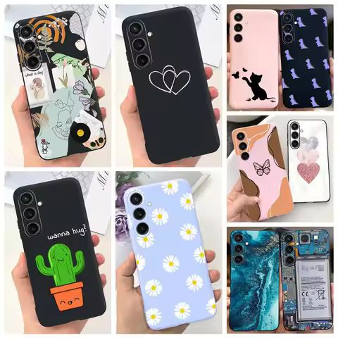 For Galaxy F15 5G Case Samsung M15 5G Back Cover Ultra Soft TPU Bumper Funda For Samsung Galaxy F15 