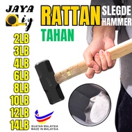 HEAVY DUTY SLEDGE HAMMER WITH RATTAN HANDLE TUKUL BESI ～2LB 3LB 4LB 6LB 8LB 10LB 12LB 14LB