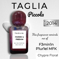 Women's Inspiration Perfume EDP from Local Brand - MFK TAGLIA FEMININE & FREEDOM DS4