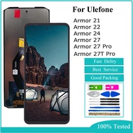 Original LCD For Ulefone Armor 21 Armor 22 Armor 24 Armor 27 27 Pro 27T Pro  LCD Display Touch Scree