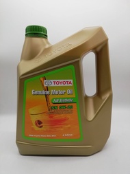 Toyota Genuine Engine oil SN0w20 4 LITRES