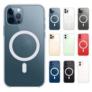 For iPhone 11 12 Pro Max 13 XS 8 XR X Samsung S21 Ultra S21Plus Macsafe Case Magnetic Mag Safe Card 