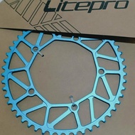 Chainring Blue Litepro 52T