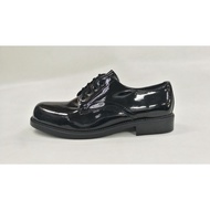 Kasut Hitam Kilat Kulit PVC / Black Shining PVC Formal Shoes