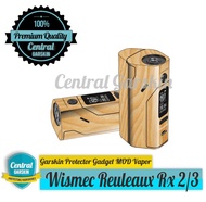 Garskin MOD Wismec Reuleaux rx 2/3 - Kayu 1