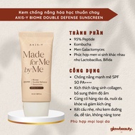 AXIS-Y Biome Double Defense Sunscreen 50ml Vegan Chemical Sunscreen