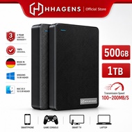 HHAGENS HDD 320GB/500GB/1TB USB3.0 type C 2.5“ Hard Disk/Portable Hard Drive/External for laptop/TV