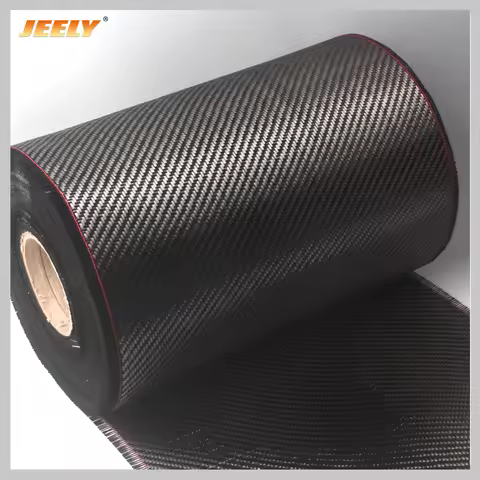 3K 200g 31cm Width Carbon Fiber 100% Twill Woven Fabric for Car