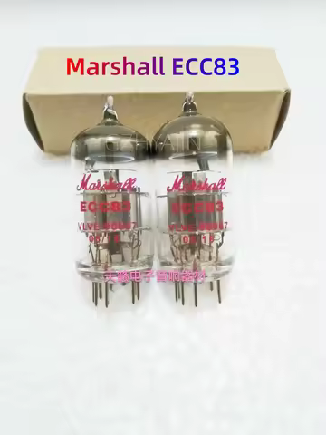 New Marshall ECC83 electronic tube generation Dawn 12AX7B 7025 5751 6N4 12AX7A B339 precision pairin