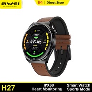 Awei H27 Sport Smart Watch for Men Girl 128 Memory Skin Friendly Material Wirst Watch 1.43inch AMOLE