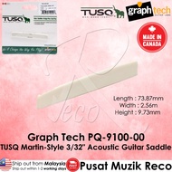 Graph Tech PQ-9100-00 TUSQ Martin-Style Acoustic Guitar Saddle Gitar Akustik