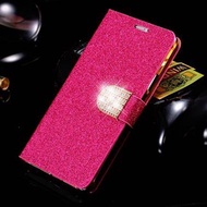 Samsung Galaxy S2 S3 S4 S5 Neo Mini C5 C7 C9 Pro Cover Flip Stand Case Cover PU Glitter Leather Wallet Card Slot Phone Casing