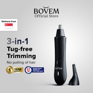 BOVEM Orbit Trimmer 2.0: Electric Nose Hair and Ear Hair Trimmer Rechargeable For Men Grooming