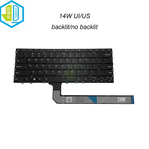 UI US USA English Keyboard Backlight For Lenovo 14W 81MQ Gen 2 PP4WB PP4W Laptop Backlit Keyboards R