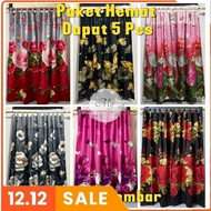 Economical package of 5 pcs MULTIFUNCTIONAL ROPE CURTAINS SIZE 90x200 WINDOW AND DOOR CURTAINS
