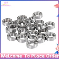 20Pcs MR106-ZZ Bearing 6 x 10 x 3mm Metal Shielded Ball Bearing Pre-Lubricated with Grease Radial Ba