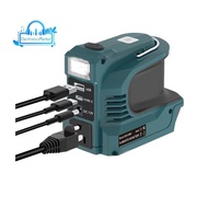 Power Station 220V Inverter for  18V Battery 220W LED Outdoor Camping Power Supply Adapter Tool