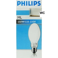 หลอดแสงจันทร์ ฟิลิปส์ Philips ML E27 220-240V ต่อตรง ไม่ผ่านบัลลาสต์160W 250W 500W ส่งฟรีพร้อมใบกำกั