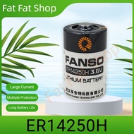 FANSO ER14250 ER14250H 1/2AA/3.6V Lithium Battery, Suitable For General KTS Delta Programmable Logic