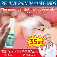Toothache Spray Quickly Pain Relief Spray Quick-acting Toothache Pain Relief Gum Swelling and Pain T