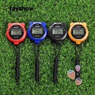 FAYSHOWSG Sports Stopwatch Timer Shockproof Countdown Timer Lap Split Memory Stopwatch