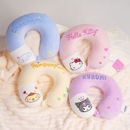kuromi u型枕 公仔 旅行用品 飛機 頸枕 護頸 my melody 玉桂狗 實用 日用品 肉桂狗 cinnamoroll pc狗 pochacco hello kitty 布丁狗 布甸狗 禮物