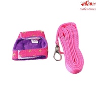 VALENTINE1 Leash Leads Outdoor Cute Ferret Squirrel Adjustable Harness