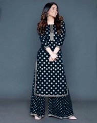 [READY STOCK] New Designer Wedding Rayon PLUS SIZE Kurtis Collection For Women