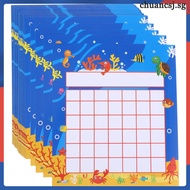 Incentive Card 50 Sheets Behavioral Classroom Stickers Reward Chart Charts for Kids Child chuancsj