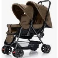 Tandem Stroller 2 CHILDREN Stroller Twin Kids Stroller Twin Stroller Baby Kids 2 Person Twin Stroller Can Fold