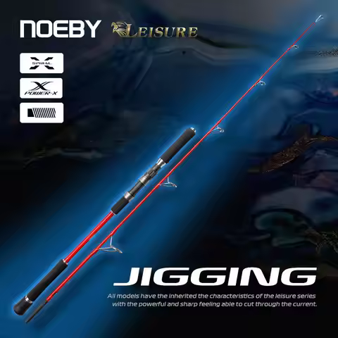 NOEBY 2 Section 1.83m OCEAN Jigging Fishing Rod M MH Lure 120-500g Spinning Jigging Rod for BlueRunn