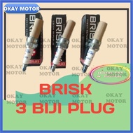 BENELLI RFS150i /150s /Benelli R18 3PCS BRISK COPPER RACING SPARK PLUG rfs 150
