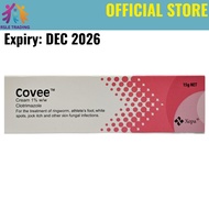 Covee 15g Antifungal Cream Ringworm White Spot Athletes Foot ICM Mycoban Candazole Zarin Canesten