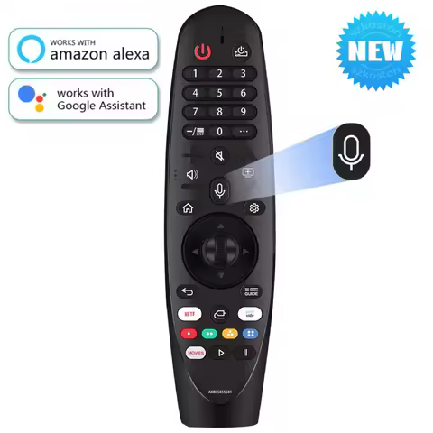 Replacement Remote Control Compatible with LG Smart TV Voice Magic Remote with Voice Pointer Functio