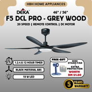 【DEKA F5 DCL PRO】Deka Ceiling Fan 46/56" Remote Control / Kipas Siling Kawalan Jauh / Silent Motor /