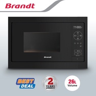 Brandt Solo Microwave (38cm) BMS7120B/BMS7120X