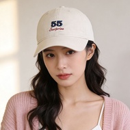 MOLIDA | 3D Embroidery Letter Baseball Cap Wide Brim