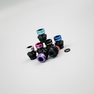 909 Aluminum Alloy Dripper 909BB909Dotaio Dripper 510 Integrated Dripper Can Be Connected#909铝合金滴嘴90
