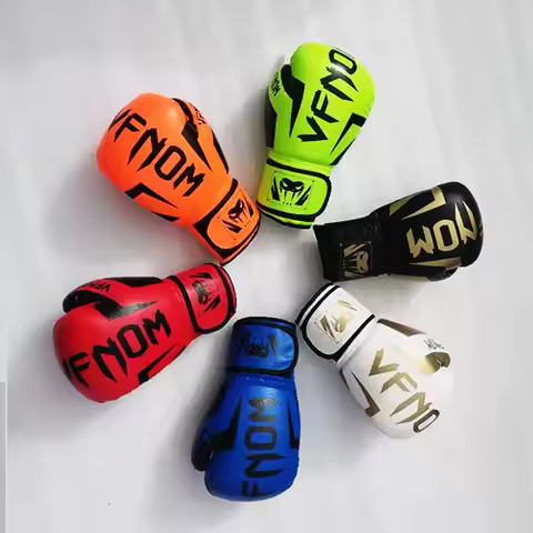 Adult and Children's Sanda Training Muay Thai Combat Boxing Gloves Home Fitness Boxing Sports Taekwo