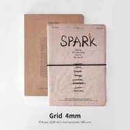 สมุด B6 Junk Journal Book Weekly Planner แผนสัปดาห์ หน้าตารางกริด พกง่าย สไตล์ IG ของขวัญสุดชิค