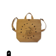 Svggest Sling Bag/ Tote Bag - Camel Ochre