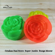 MAWAR Super Jumbo Rose Flower Bento Rice Mold 10 cm Bento Accessories