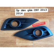 Ốp đèn gầm Crv 2013 2014 ( ốp mí / mặt dưỡng đèn gầm Honda Crv)