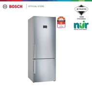 Bosch Series 4 508L Freestanding Bottom Freezer Refrigerator, Anti-fingerprint Save4 - KGN56CI4M0