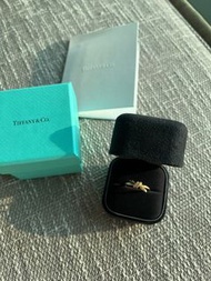 Tiffany Knot Ring with diamonds 戒指