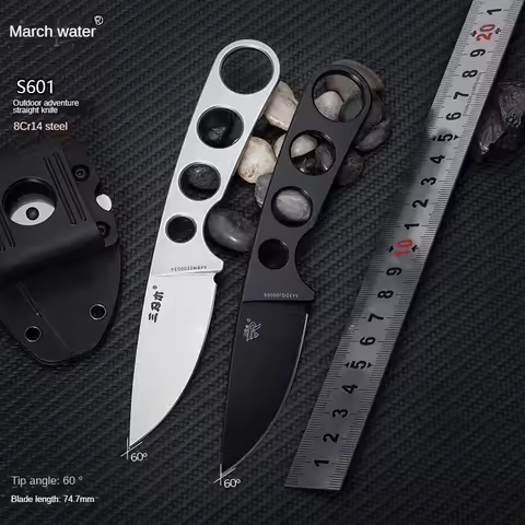 SANRENMU S601 Fixed Blade Knife 8cr13 steel Camping HuntingTactical Survival kitchen Knives Tool Edc
