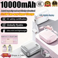 3C Certification✅3c Powerbank 10000mAh Wireless Powerbank USB Charging 22.5W Portable Mini PowerBank
