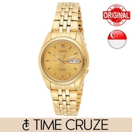 [Time Cruze] Seiko 5 SNK366K1 Automatic Gold Tone Stainless Steel Men Watch SNK366K SNK366
