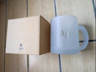 蘋果Apple 霧面磨砂馬克杯Apple Glass Mug N981004，附贈星巴克隨身杯